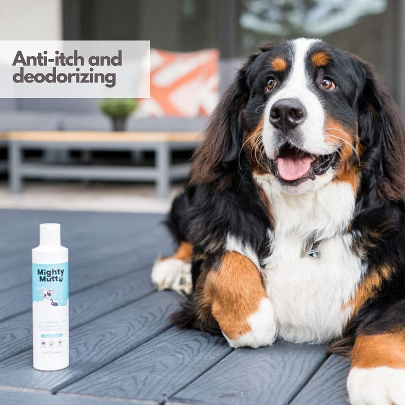 Mighty Mutt Soothing Dog Shampoo and Conditioner â€“ Pet Friendly | Deodorizes Smelly Dogs | Detangles | Natural, Hypoallergenic & Anti-Itch Dog Shampoo Sensitive Skin â€“ Fresh Breeze | 9 fl oz - Image 5